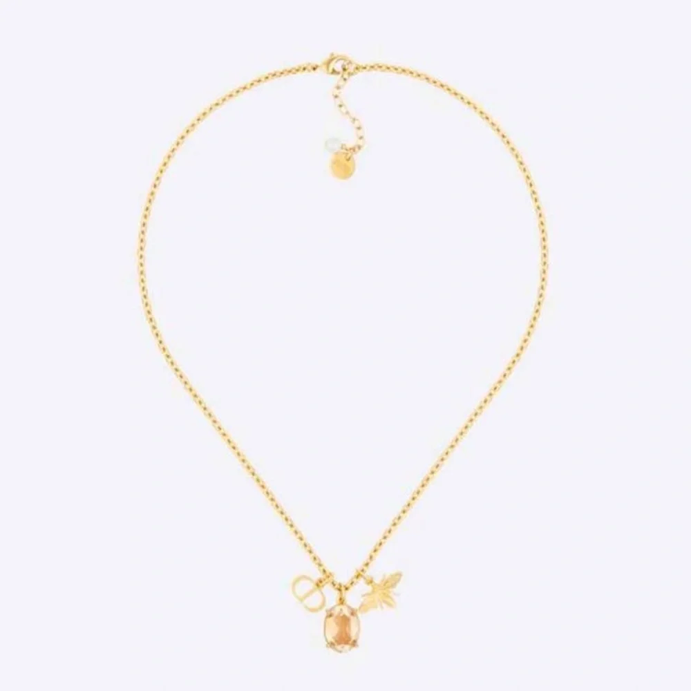 Christian Dior DIO Evolution CD charm necklace 🐝 with box set - Picture 5 of 8